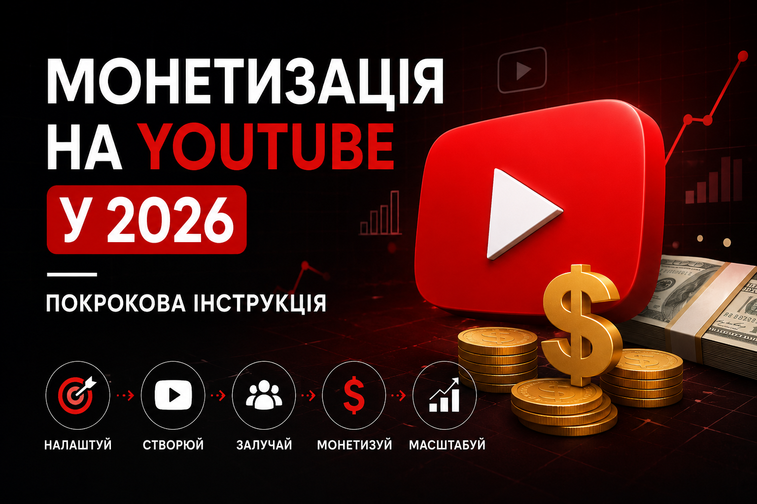 Монетизація на YouTube